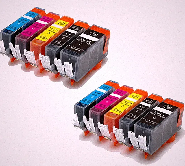 12 Pack Custom Ink Set (See Description for Quantities)