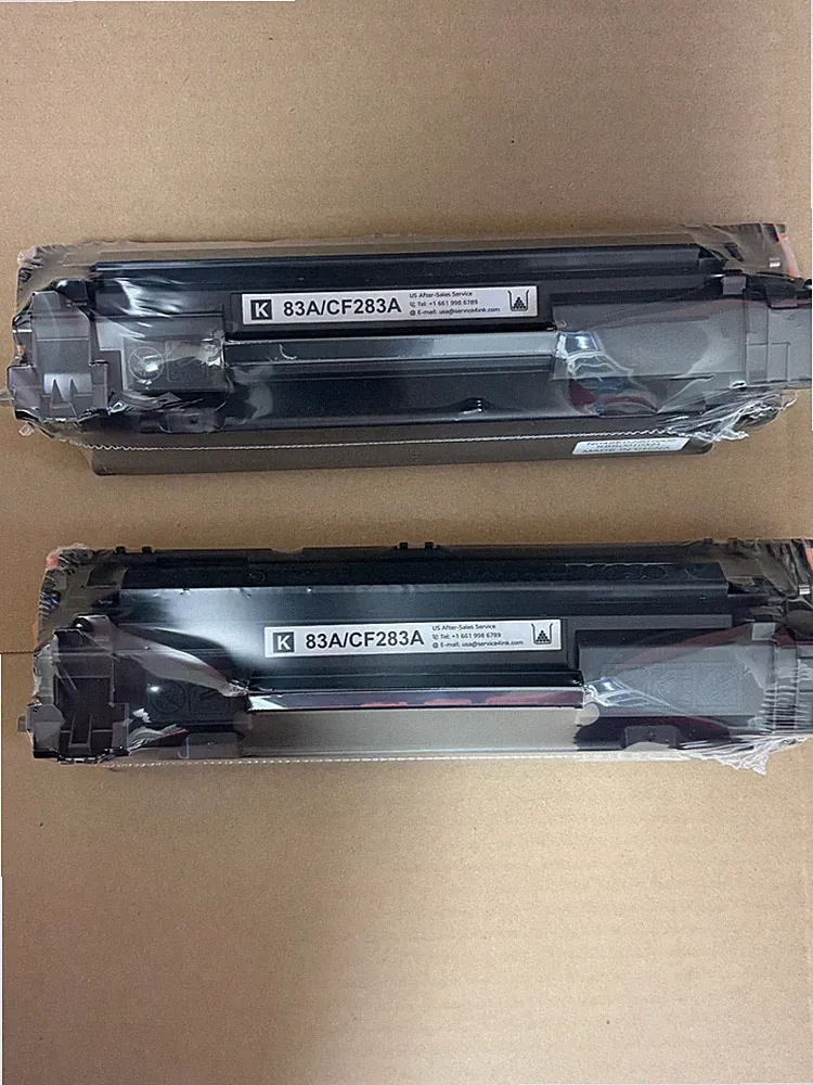 2PK CF283A Black Toner Compatible for HP 83A LaserJet Pro MFP M127fw M225dw M201