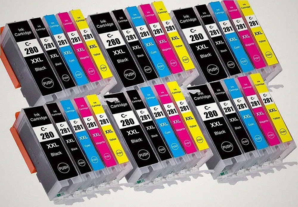 60 Pack Custom Ink Set (see description for details)