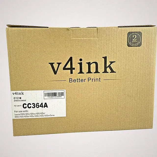 Laserjet Toner Cartridge Ink Compatible v4ink 1 Pack 110- NH-CC364AS for P4014
