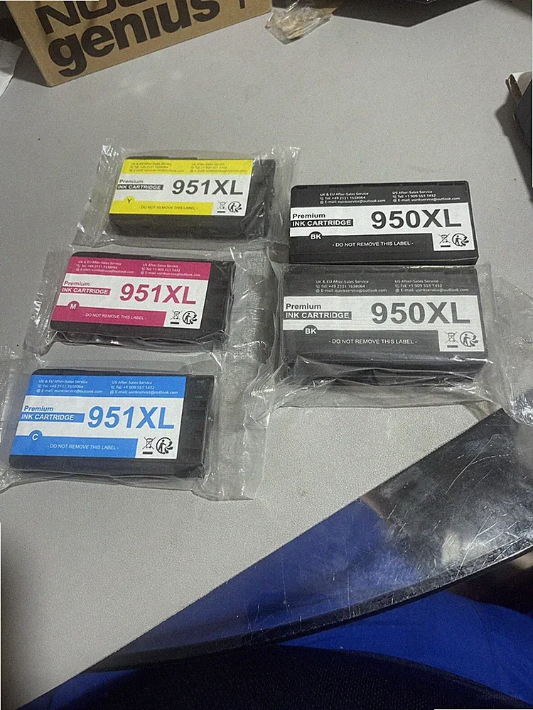 V4ink 5x 950 Ink Cartridges for HP 950XL 951XL OfficeJet Pro 8600 8615 8620 8625