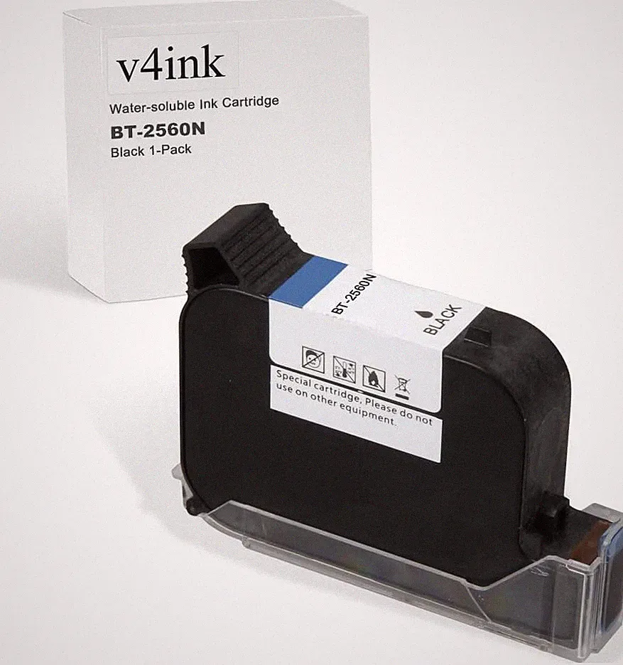 v4ink Bentsai BT-2560N Original Aqueous Water Soluble Ink Standard, BLACK